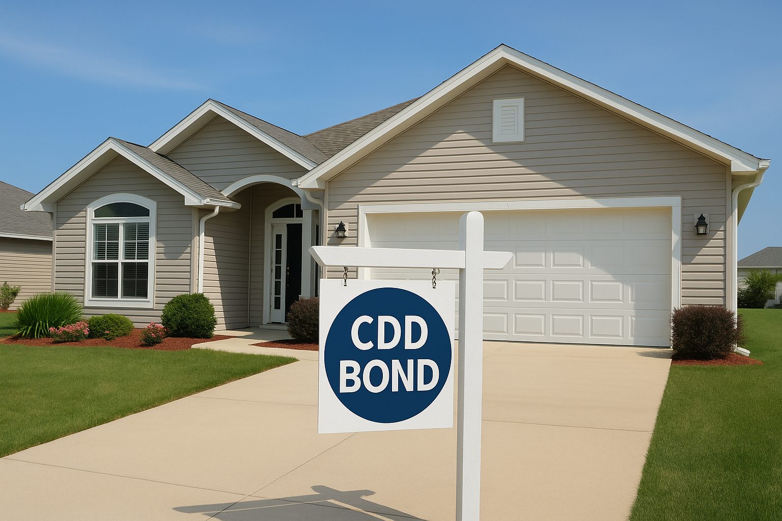 Explanation of CDD bond in The Villages Florida